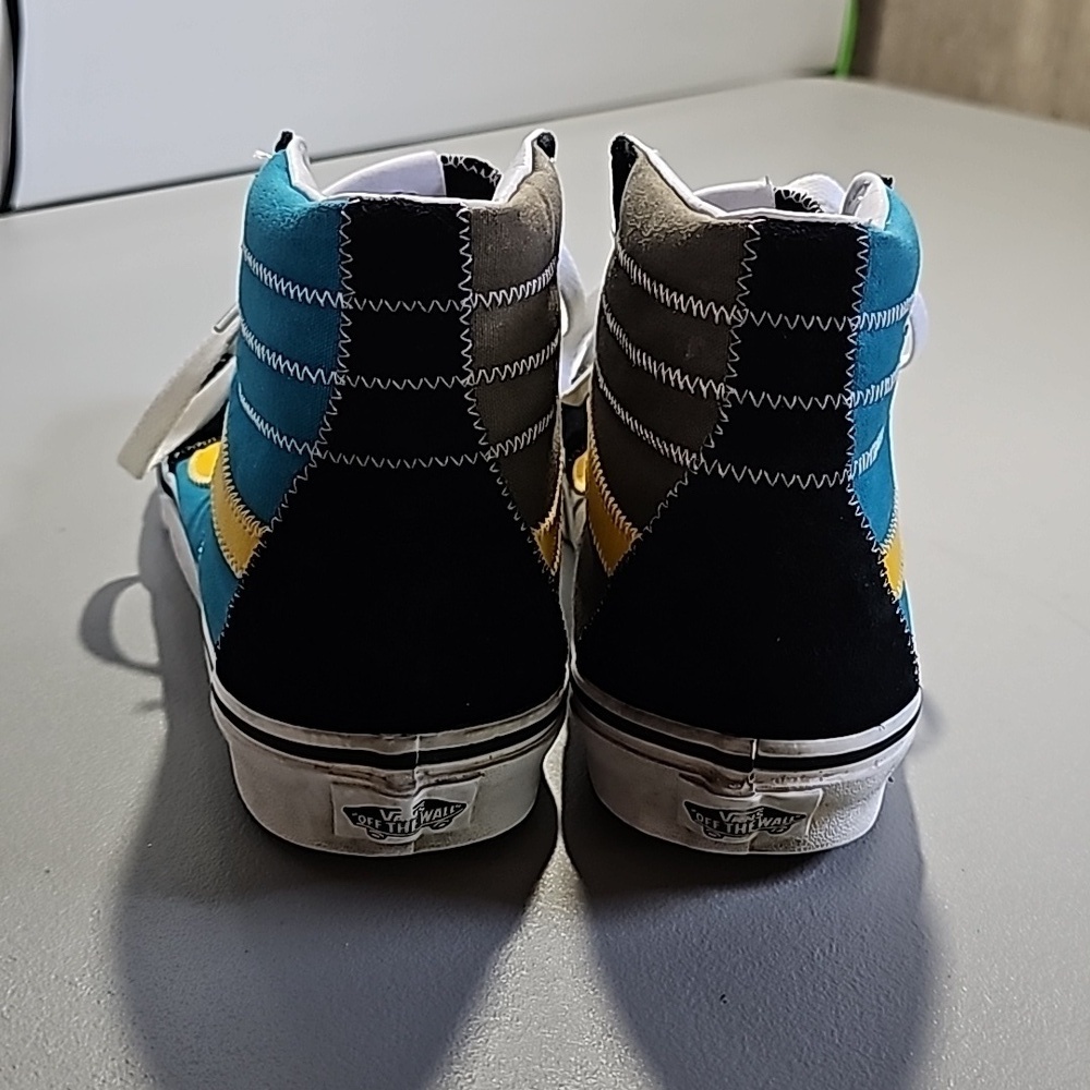 Vans multicolored men's size 7.5 women's size 9 shoes - Picture 4 of 6